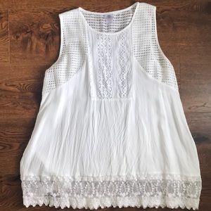 Agnes & Dora Eyelet Tank